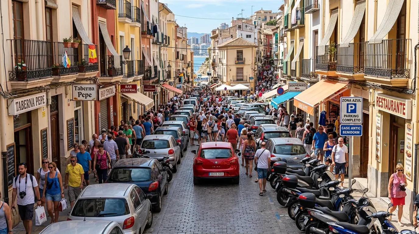 Car park Benidorm