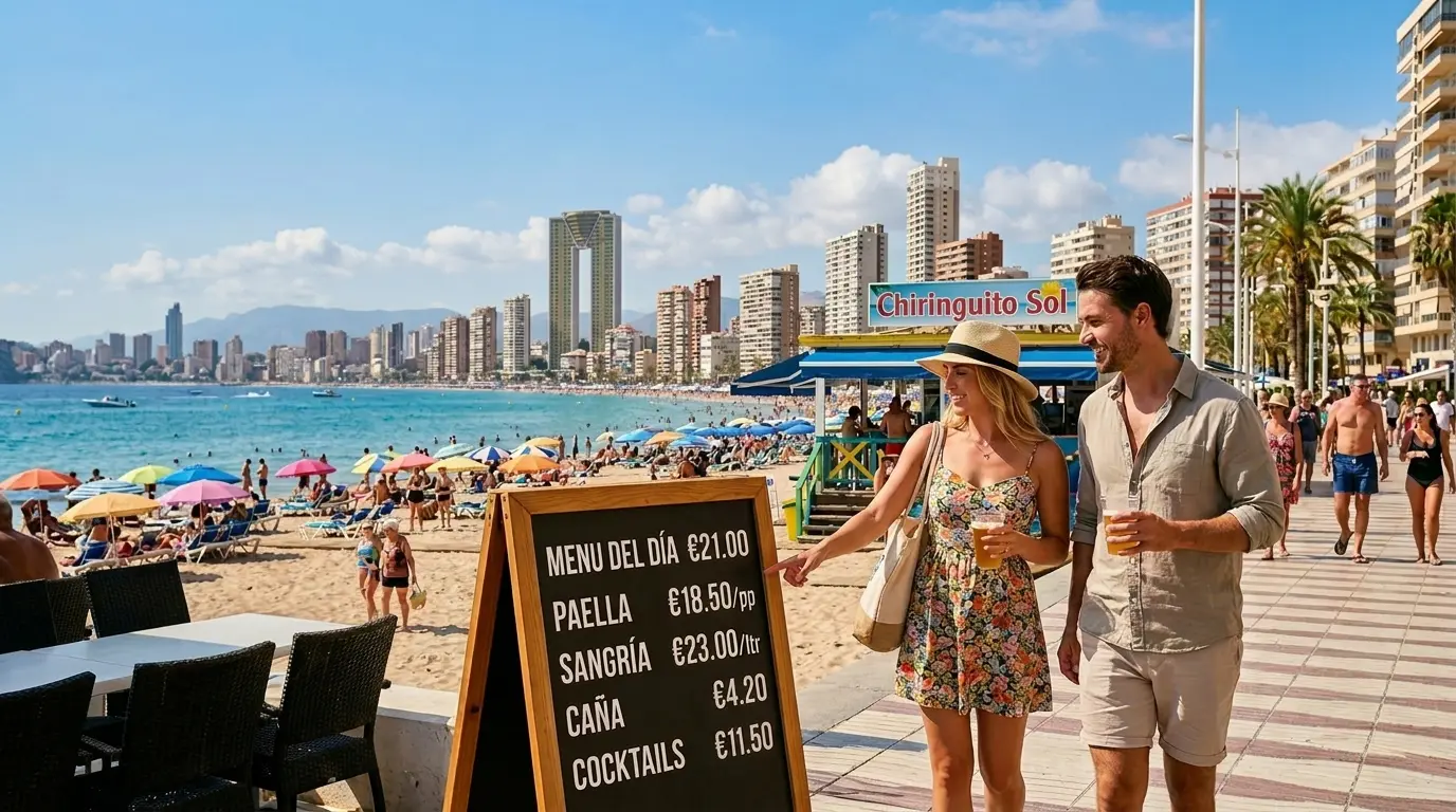 Prices in Benidorm 2026