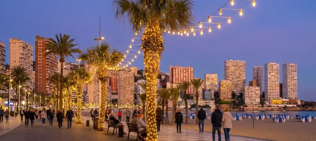 Christmas in Benidorm
