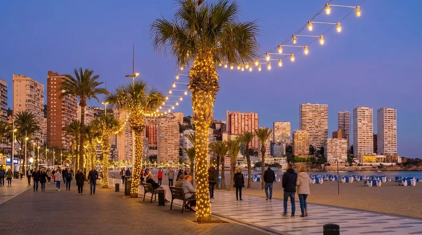 Christmas in Benidorm