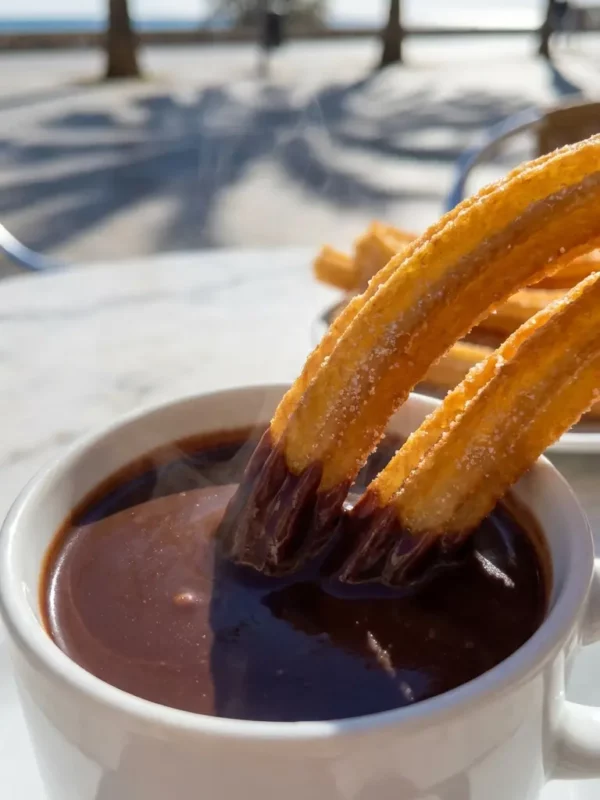 Churros con Chocolate